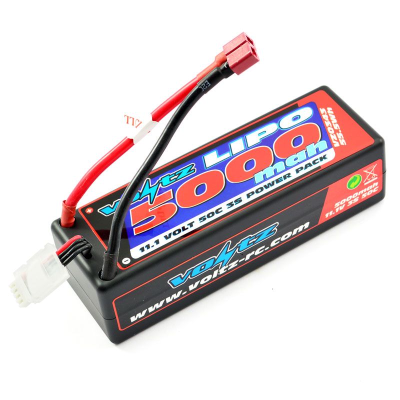 Voltz 5000mAh 3S 11.1V 50C Hardcase LiPO Stick Pack Battery (VZ0343)
