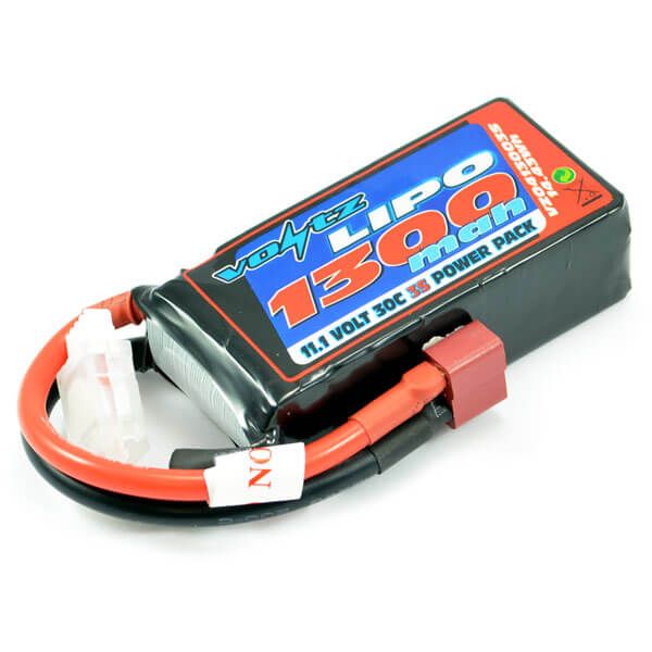 Voltz 1300mAh 3S 11.1V 30C LiPO Battery (VZ0413003S)