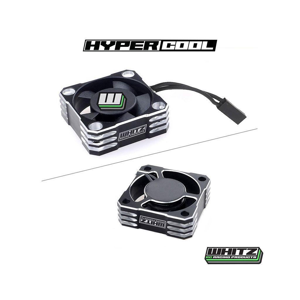 Whitz Racing HyperCool Aluminium Fan - 30mm - Aluminium (WRP-HC-ALUM)