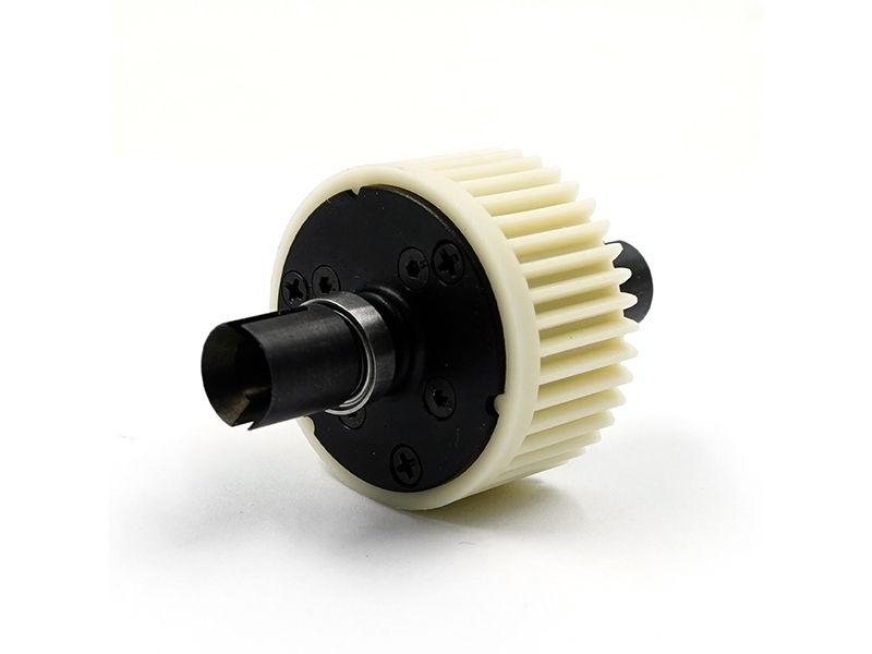 Xtra Speed Aluminum Gear Differential w/Tamiya Parts Combo Set For Tamiya TA01 TA02 Top Force (XS-TA29162BK)