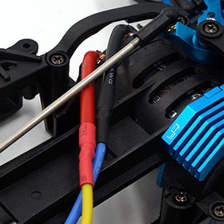Yeah Racing Aluminium Steering and Suspension Upgrade Conversion Kit Tamiya M07 Blue (TAMC-S09BU)