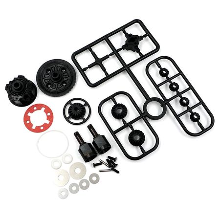 Yeah Racing Oil Filled Gear Differential Set (Big Diff. Joint) Tamiya TT02 TT02B TT01 (TATT-021)