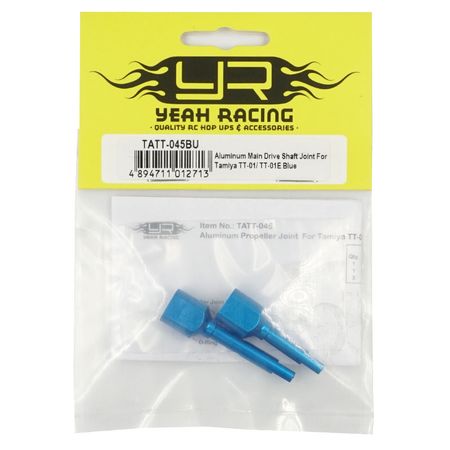 Yeah Racing Aluminium Main Drive Shaft Joint Tamiya TT-01/ TT-01E Blue (TATT-045BU)
