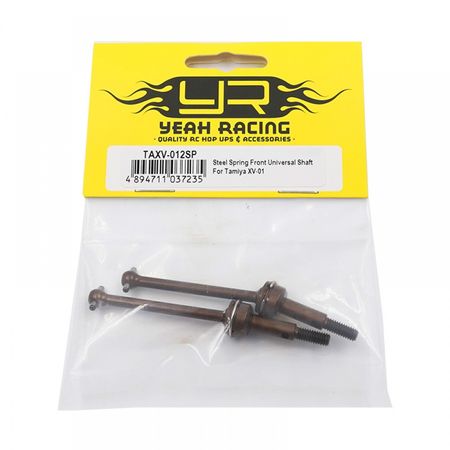 Yeah Racing Steel Spring Front Universal Shaft Tamiya XV-01 (TAXV-012SP)