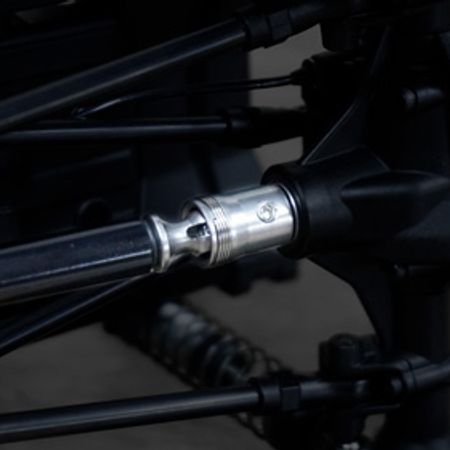 Yeah Racing Stainless Steel Front &amp; Rear Centre Shaft Set Red (Ver.2) Fits TRX-4 TRX-6 (TRX4-015RD)