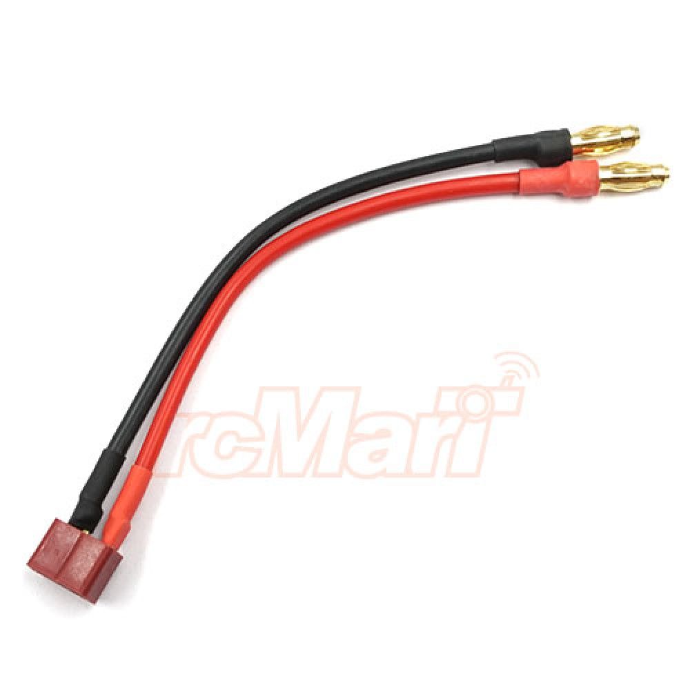 Yeah Racing 5mm Plug w/ T-Plug Connector Wire 15cm (WPT-0139)