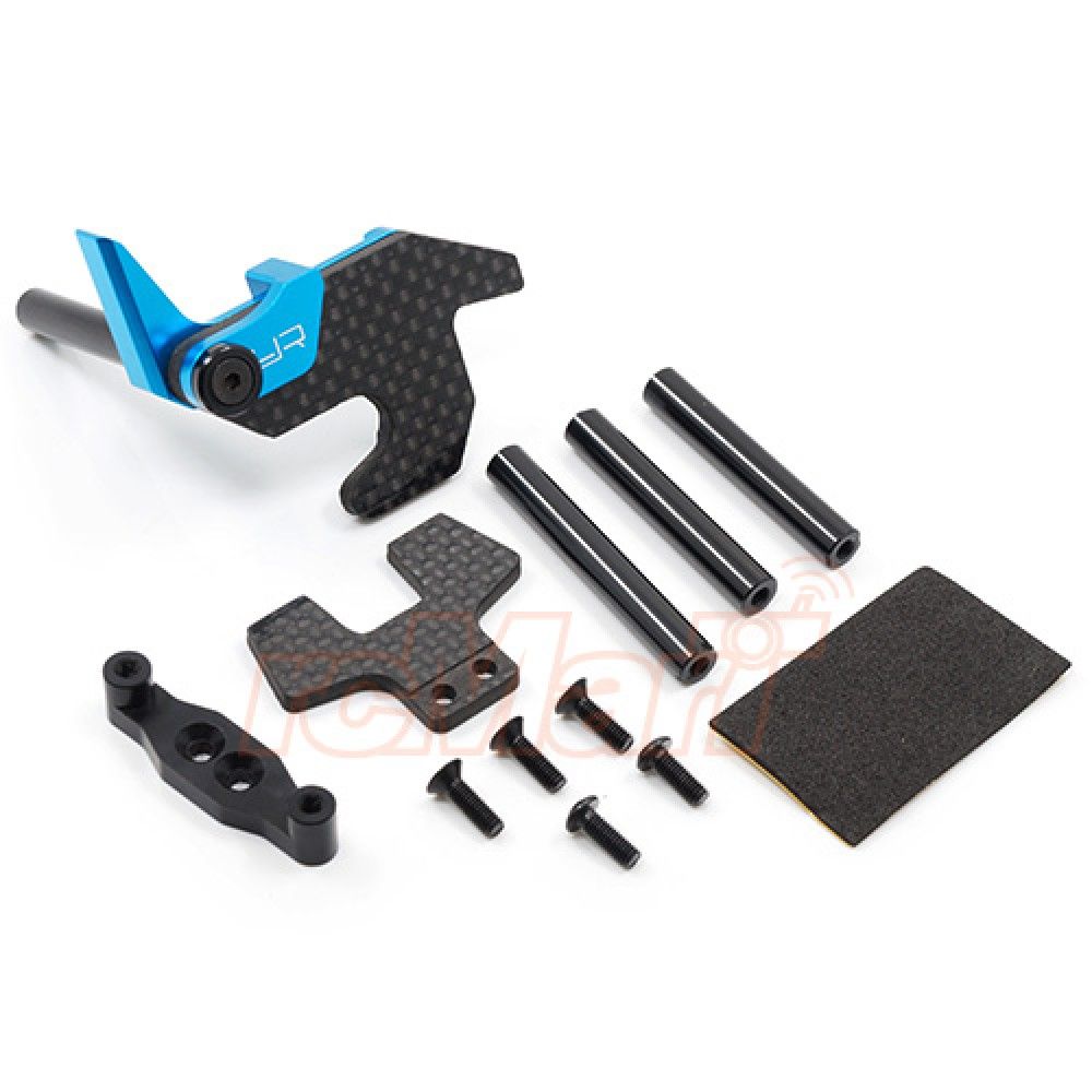Yeah Racing Aluminium &amp; Graphite Battery Mount For Tamiya M05 (TAMC-015BU)