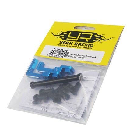 Yeah Racing Aluminum Rear Rear Camber Link Mount MF01X (TAMC-022BU)