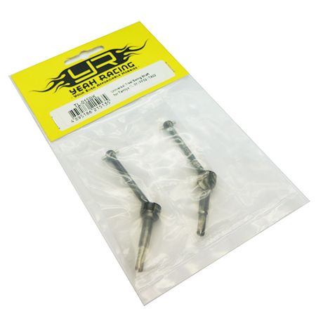 Yeah Racing 38mm Universal Steel Swing Shaft for Tamiya TL01 FF02 TA01 TA02 (TL-015BK)