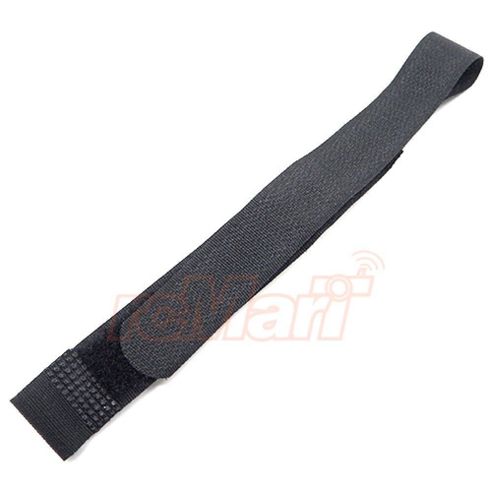 Yeah Racing LiPo &amp; Sub-C Battery Straps Black 1Pcs (BT-0014)