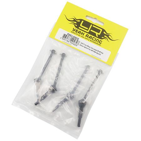 Yeah Racing G45 Front and Rear Universal Shaft Set 45mm 42mm HPI RS4 Sport3 (RSS3-006V2)