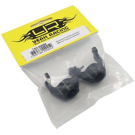 Yeah Racing Aluminium Front Knuckle Arm Tamiya Avante 2011/Egress/VQS 2020 (TAV-006BK)