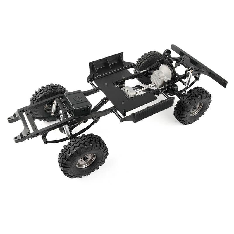RC4WD Trail Finder 2 Truck Kit &quot;LWB&quot; W/ 1980 Toyota Land Cruiser Fj55 Lexan Body Set (Z-K0068)