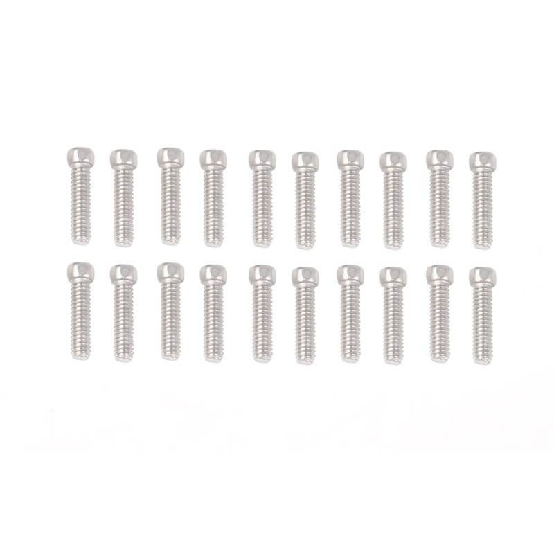 RC4WD Scale Hex Head Bolts (M2 X 8mm) Silver (Z-S0067)