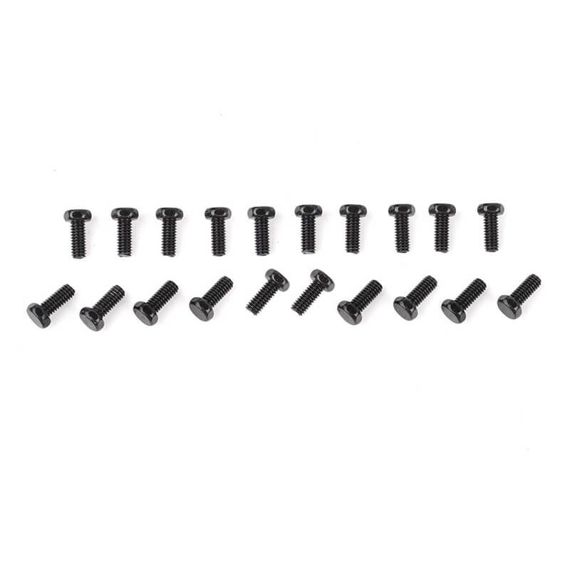 RC4WD Scale Hex Head Bolts (M2.5 X 6mm) Black (Z-S0096)