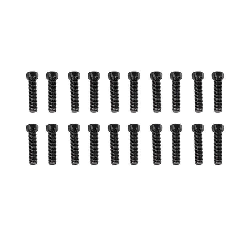 RC4WD Scale Hex Head Bolts (M3 X 12mm) Black (Z-S0131)