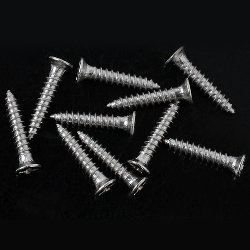 RC4WD Flat Head Self Tapping Screws M1.4 X 8mm (Silver) (Z-S1566)