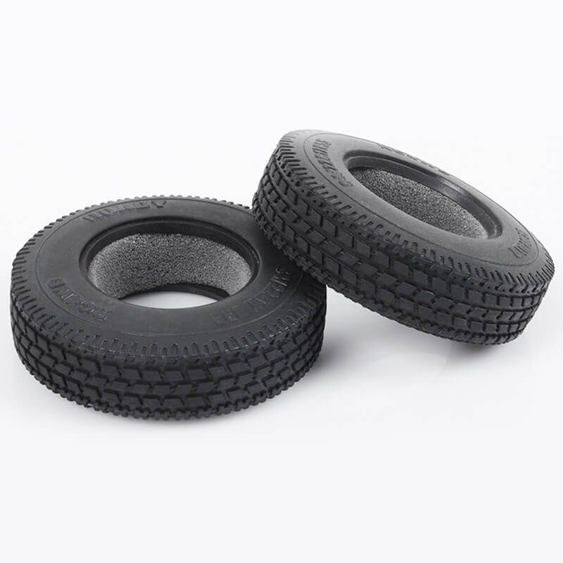RC4WD Roady 1.7&quot; Commercial 1/14 Semi Truck Tyres (Z-T0032)