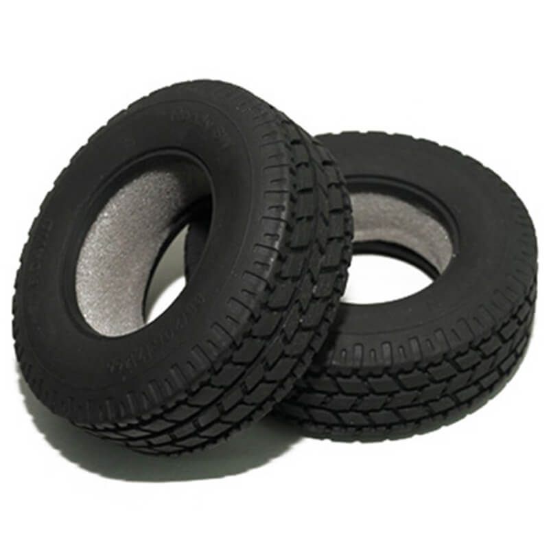 RC4WD Roady Super Wide 1.7&quot; Co mmercial 1/14 Semi Truck Tyres (Z-T0072)