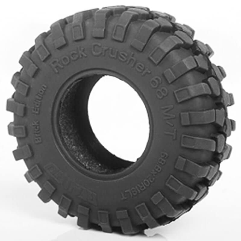 RC4WD Rock Crusher M/T Brick Edition 1.2&quot; Scale Tyres27+ (Z-T0165)