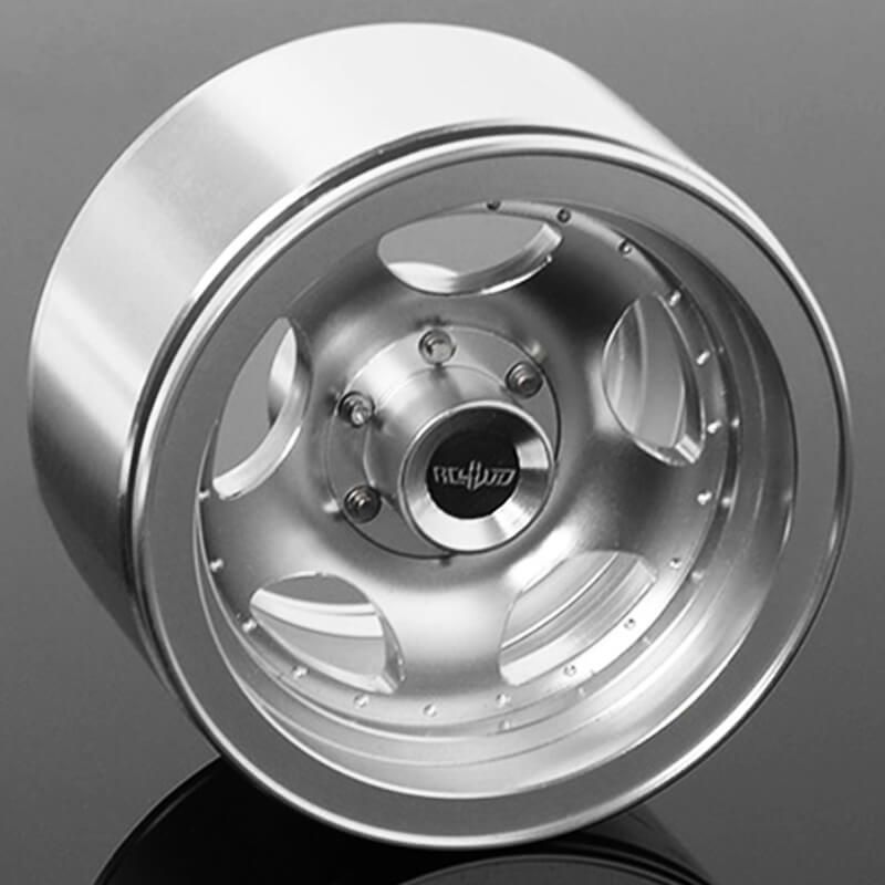 RC4WD Breaker 1.9&quot; Beadlock Wheels (Silver) (Z-W0228)