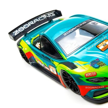 ZooRacing - Wolverine MINI - 1:10 M-Chassis Mini Touring Car Body - WB225 - 0.7mm (ZR-0022-07)